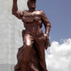 Image for article titled These gargantuan North Korean statues can be found all over Africa